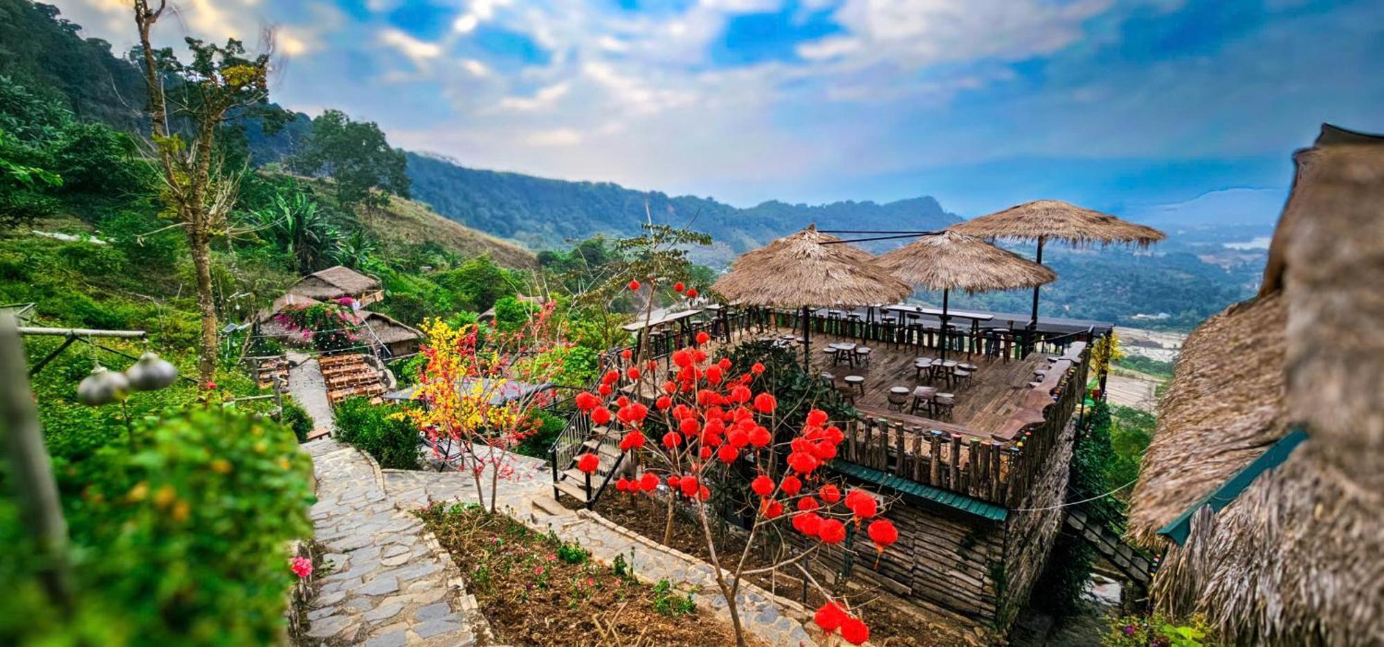 Ecolodge Ke Nenh Dien Bien Ban Him Lom Exterior photo