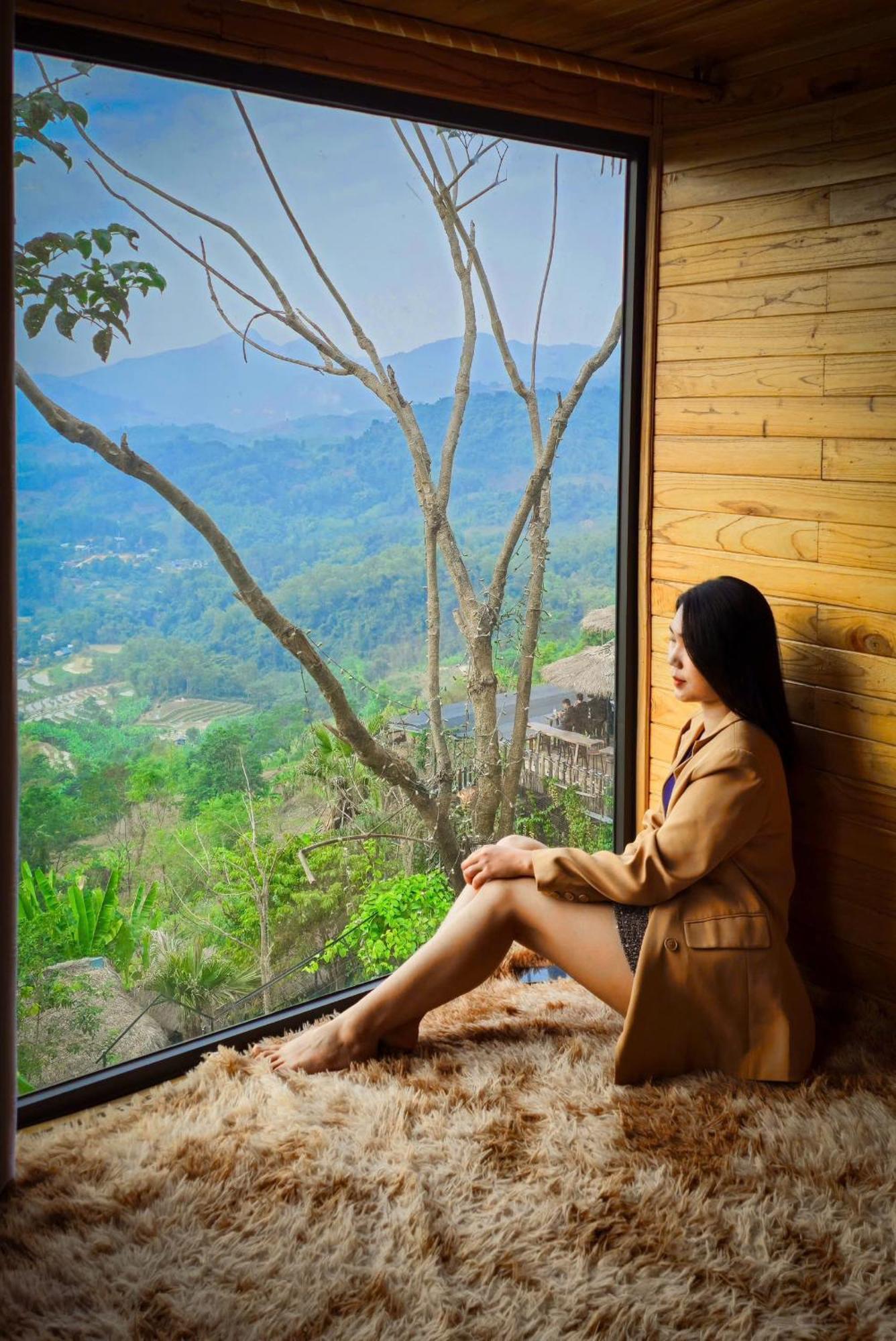 Ecolodge Ke Nenh Dien Bien Ban Him Lom Exterior photo