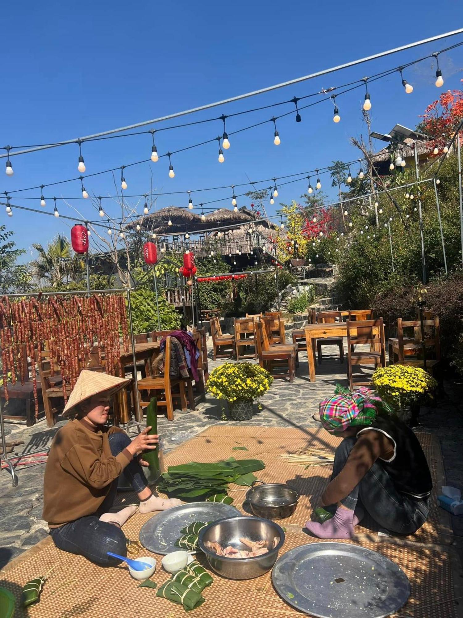 Ecolodge Ke Nenh Dien Bien Ban Him Lom Exterior photo